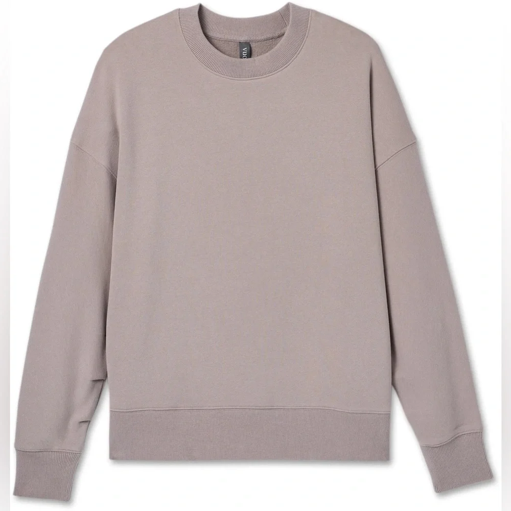 New Vuori Sedona Weekend Crewneck Sweatshirt In Pewter XL - Picture 3 of 6